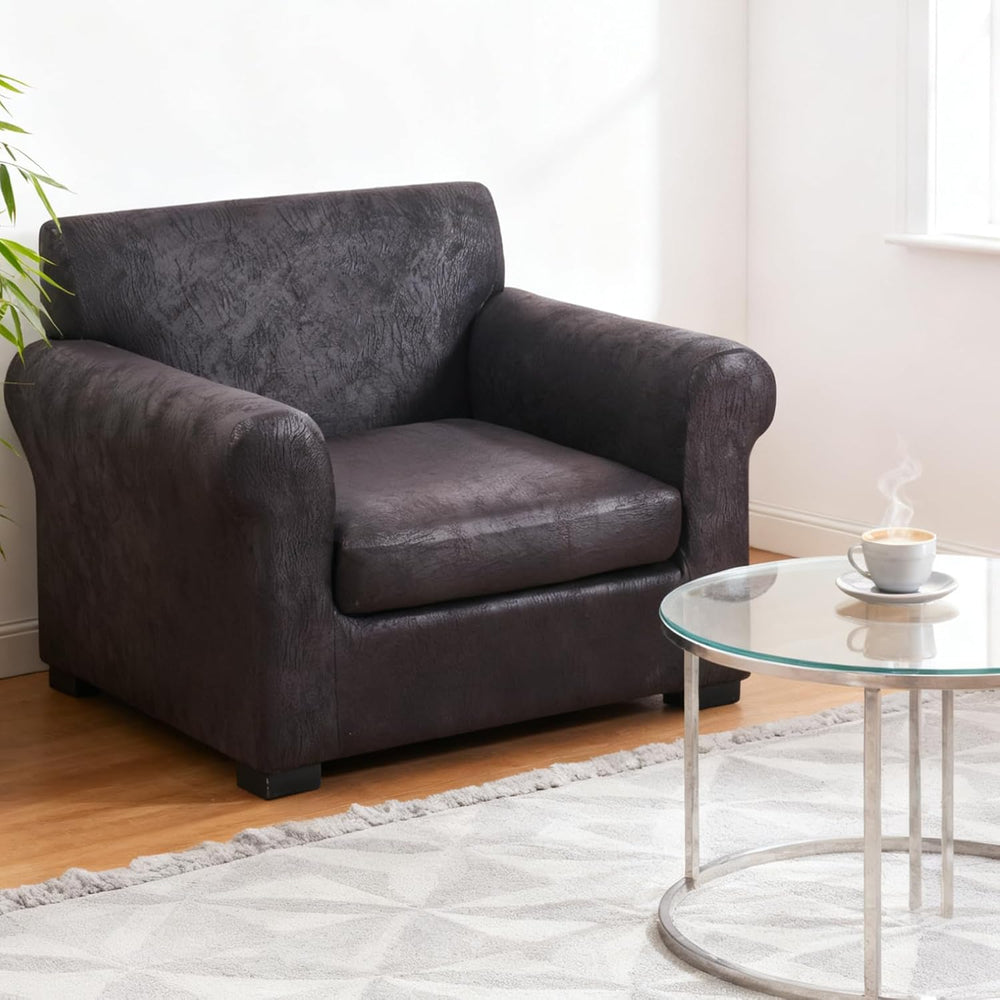FUANGUI 2 Piece Chair Covers Armchair Arm Covers Chair Couch Covers