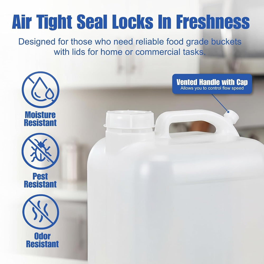 ePackage Supply Premium Hedpak 5 Gallon Water Container - 2 Pack