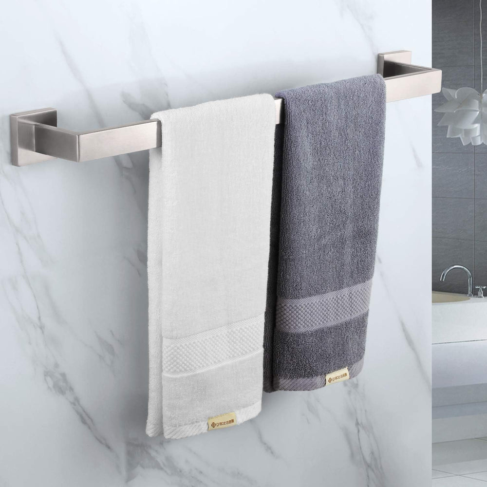 KOKOSIRI 24-Inch Single Towel Bar, Bathroom Kitchen Towel Holder, Wall Mounte...
