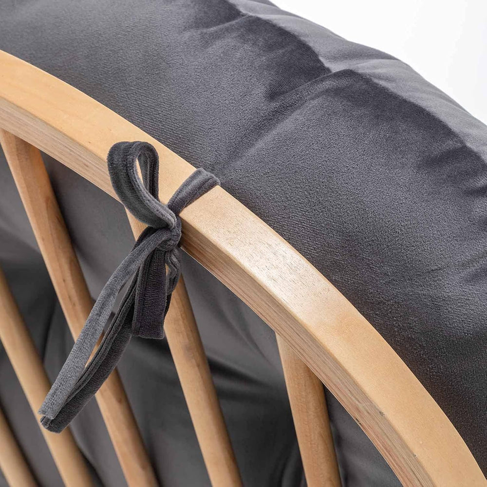 SyyBhb Glider Rocker Replacement Cushions with Storage Pocket, 5PCS, Soft Vel...