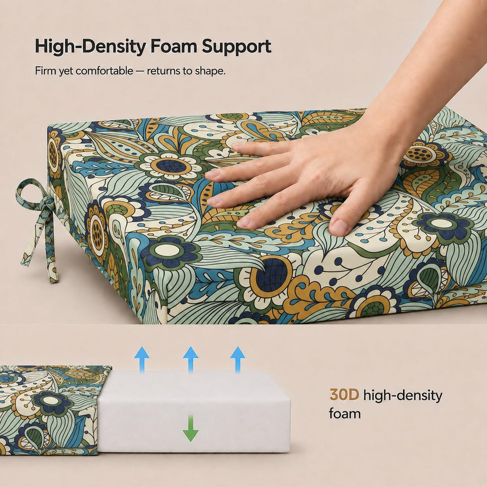 Outdoor Chair Cushions, Set of 4, 24"*24"*4", Water Resistant,...