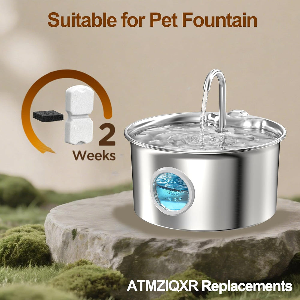 Pet Water Fountain Filter: 24 Per Fountain Filter Replacement