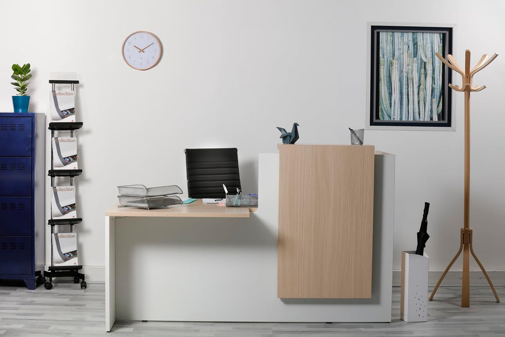 Alba Wooden Floor Coat Stand, Light Brown
