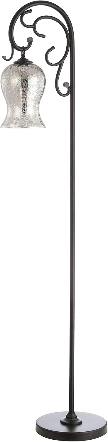 SAFAVIEH Meridia Floor Lamp, 64" Black FLL4057A