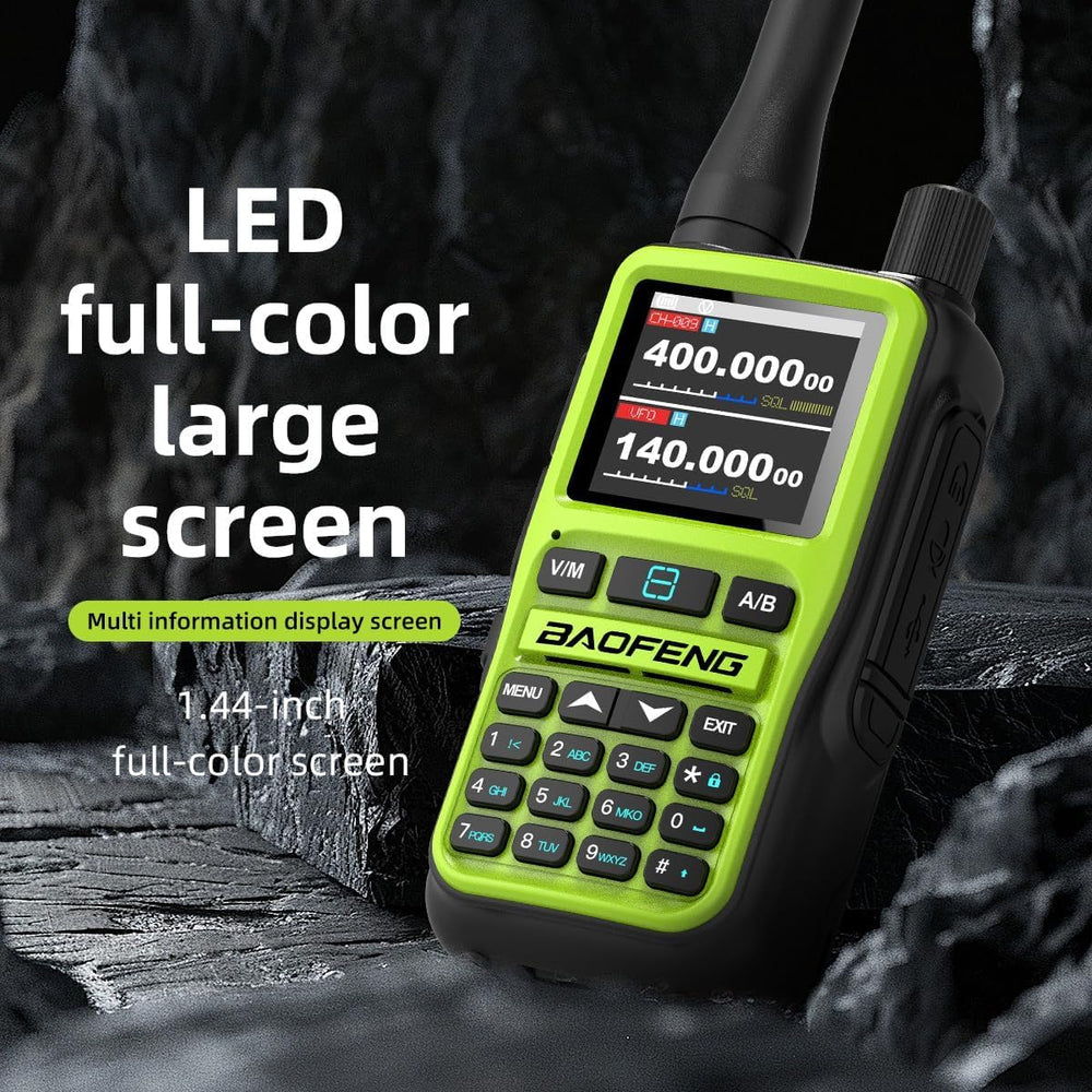 BAOFENG UV-5R Mini Ham Radio Long Range Handheld Two Way Radio, Bluetooth APP...