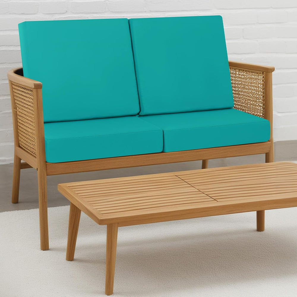 idee-home Outdoor Chair Cushions Set of 2, Waterproof Outdoor Seat Cushions