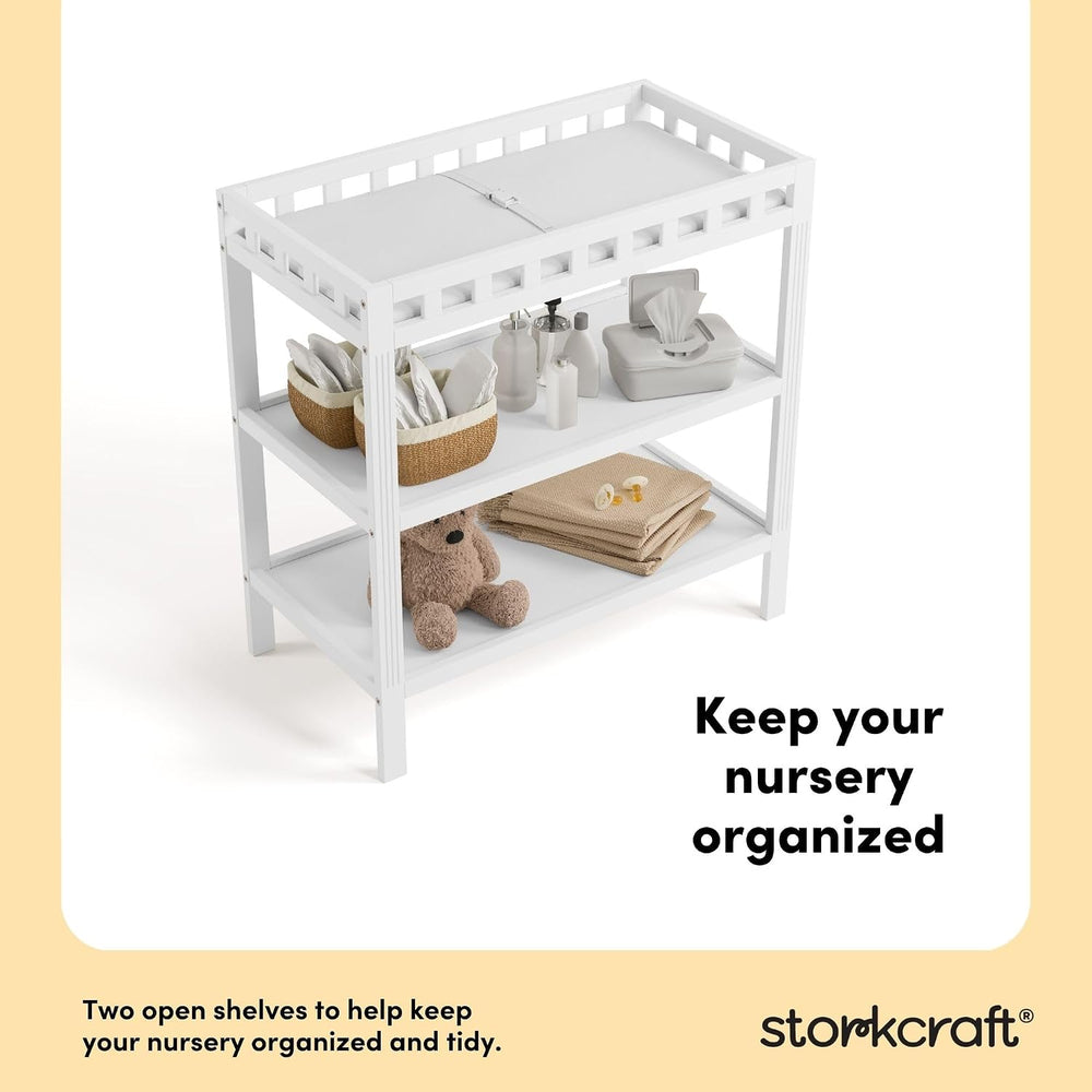 Storkcraft Morningside Changing Table, White