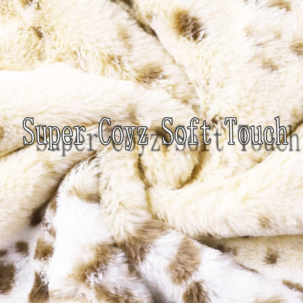 Faux Fur Throw Pillows Decorative Couch Pillow Covers Snow Leopard 18x18