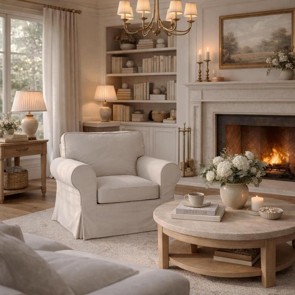 Durable UPPLAND Chair Cover Compatible with IKEA Uppland Armchair Slipcover