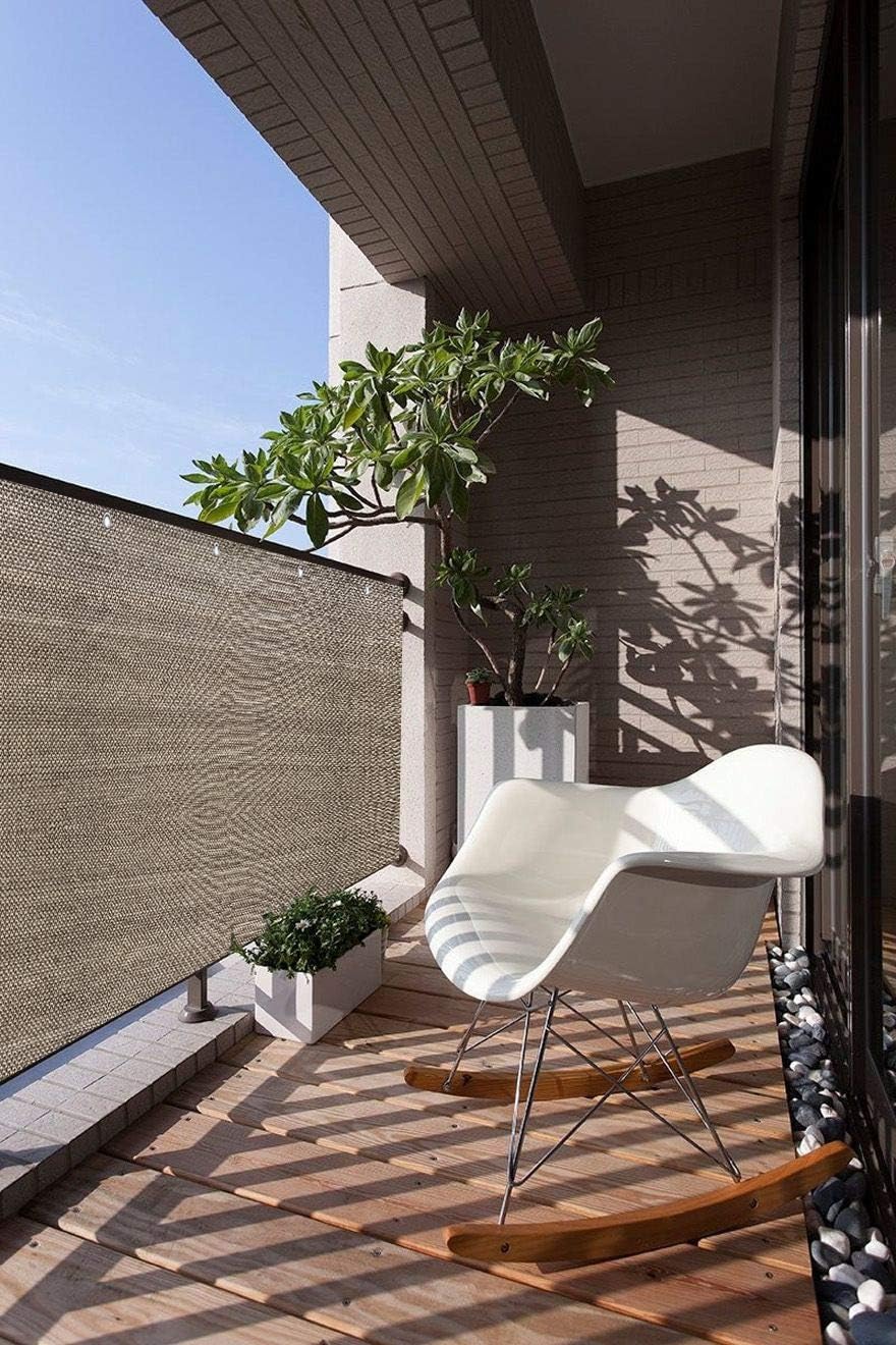 Elegant Privacy Screen for Backyard Fence, Pool, Deck, Patio, Balcony and Out...