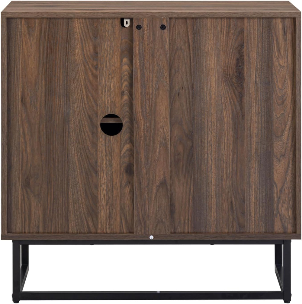 Nathan James Enloe Modern Sideboard Buffet Storage Accent Cabinet with Doors ...