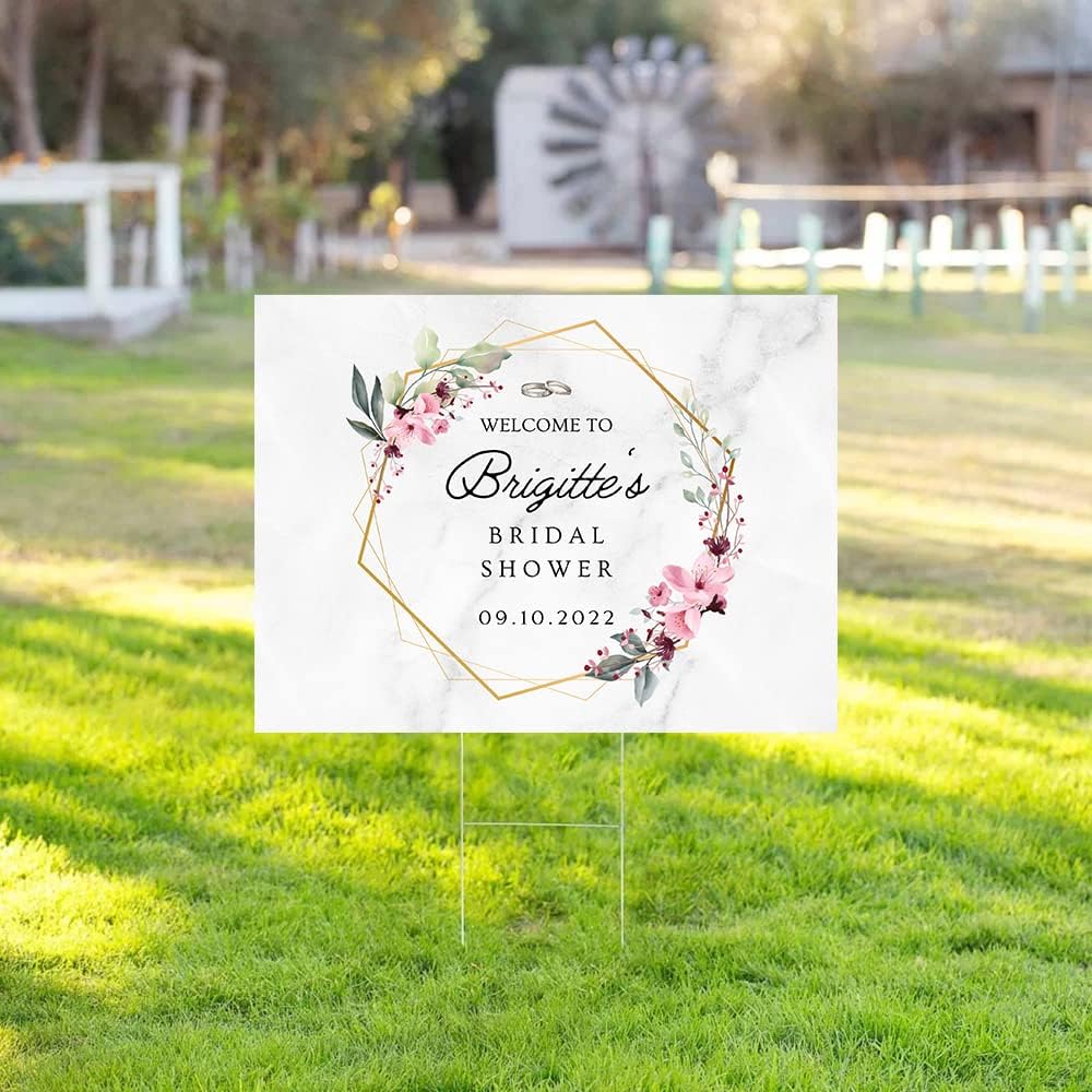 Custom Yard Sign Printing 4mm Coroplast Double Sided graduation yard sign, po...