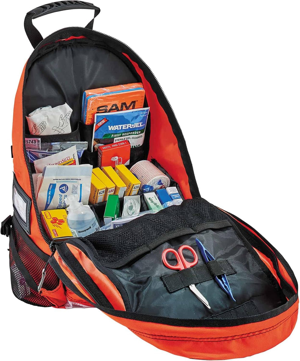 17-1/2" Backpack Trauma Bag, Orange