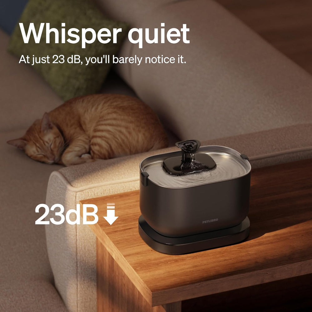 PETLIBRO Cat Water Fountain, Cordless Pet Water Fountain Battery Operated, 2....