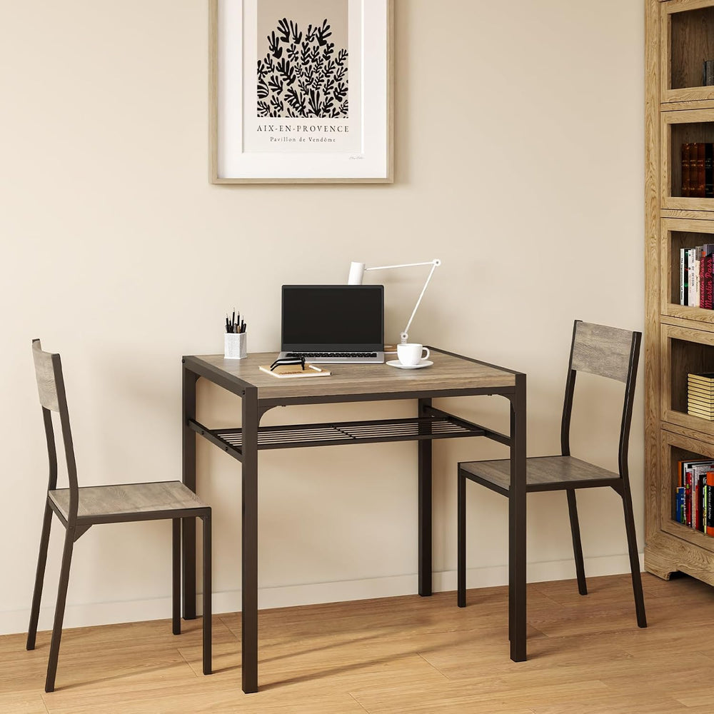 Gizoon 4-Piece Dining Table Set for 4, Kitchen Table