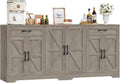 BOTLOG 71” Large Sideboard Buffet Cabinet with Storage