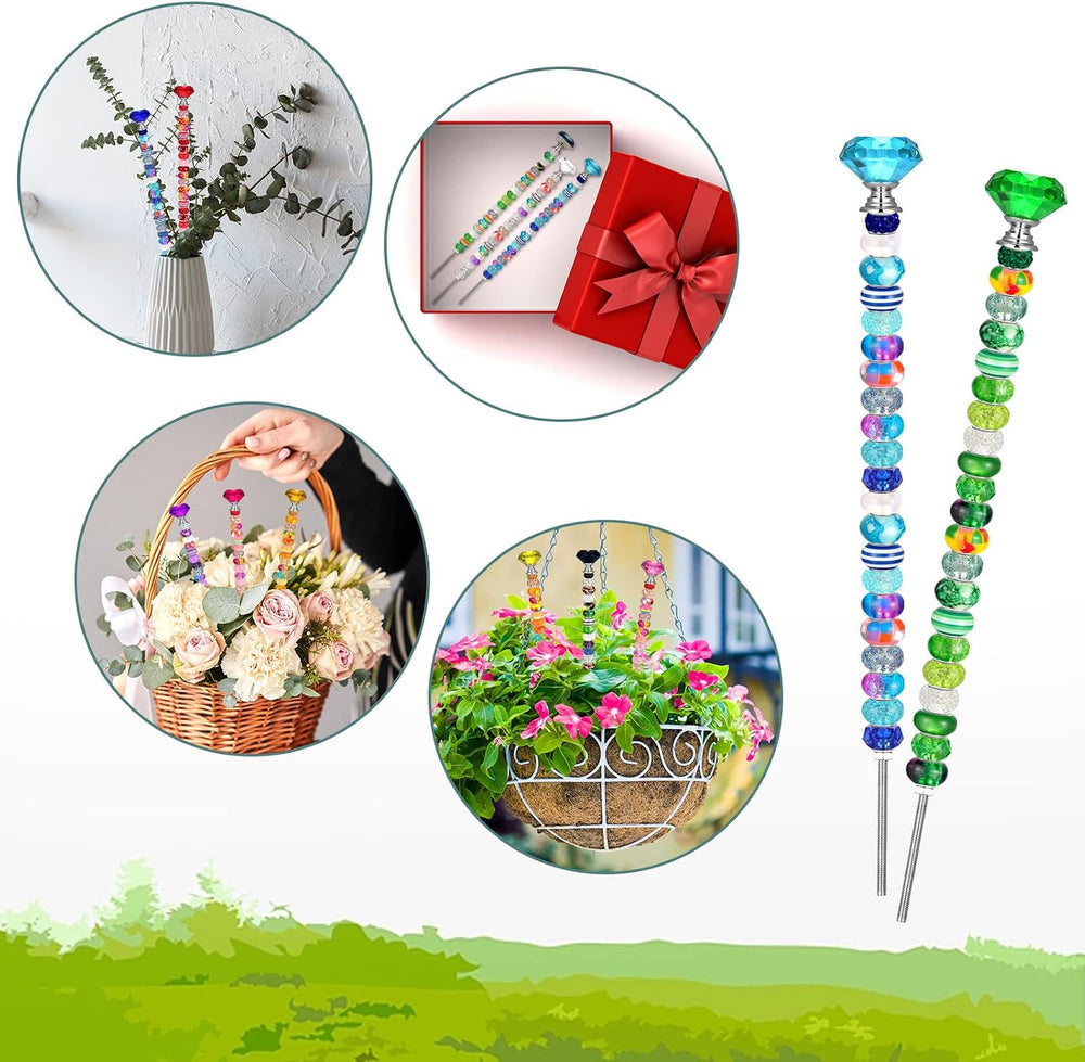 Tigeen 236 Pcs Garden Stake DIY Fairy Wand Plant Stake, Classic