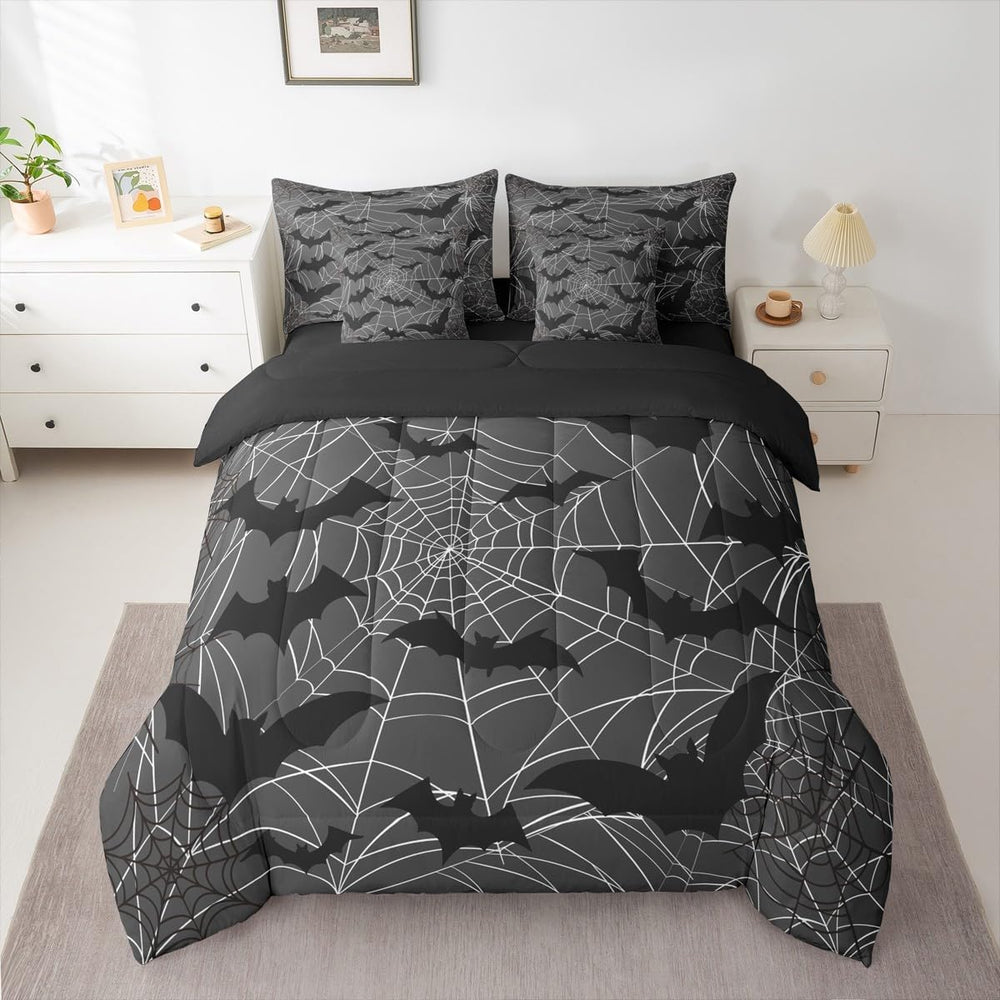 Erosebridal Halloween 7 Pcs Bedding Set Queen Size
