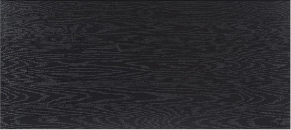 Henn&Hart 48" Modern Coffee Table, Natural Black