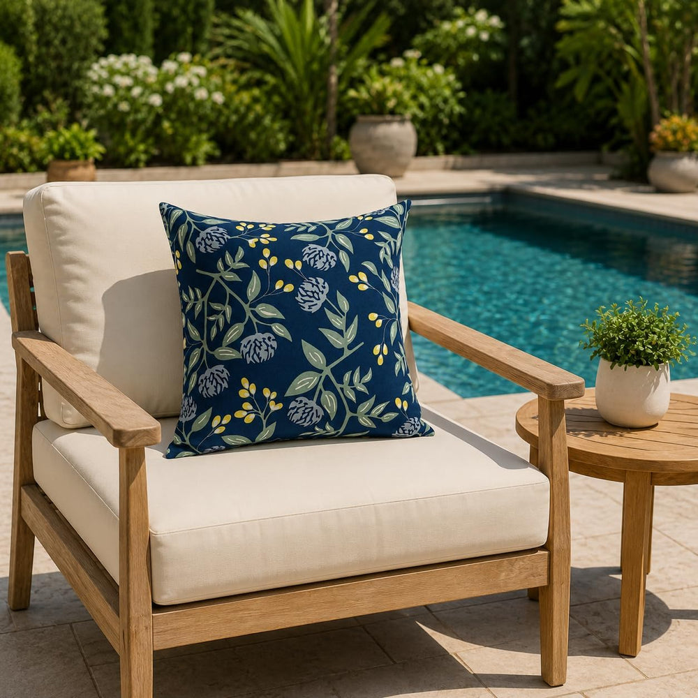 Waterproof Outdoor Throw Pillows with Inserts 18 x 18 Inch