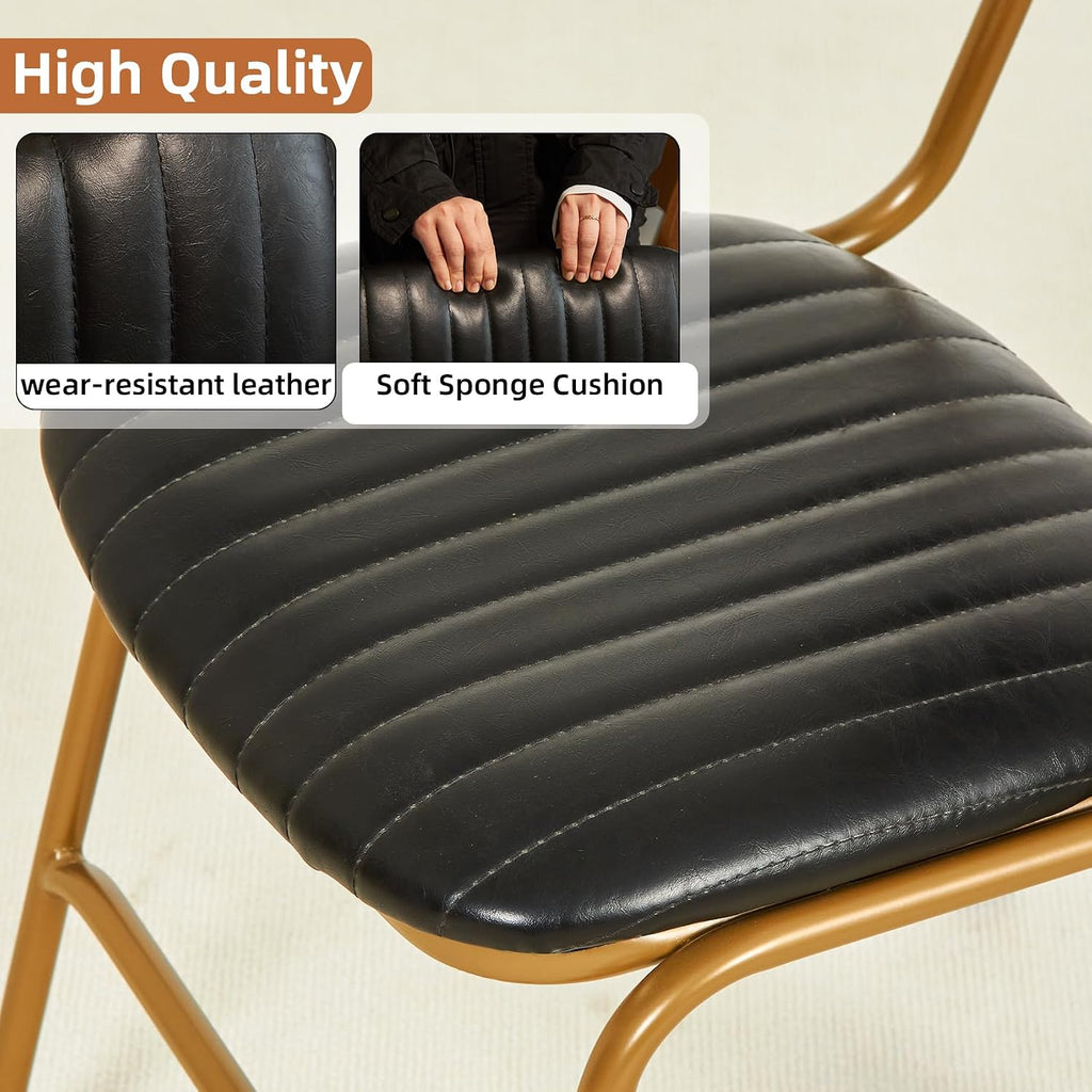 mid century modern dining chairs set of 2, close-up detail