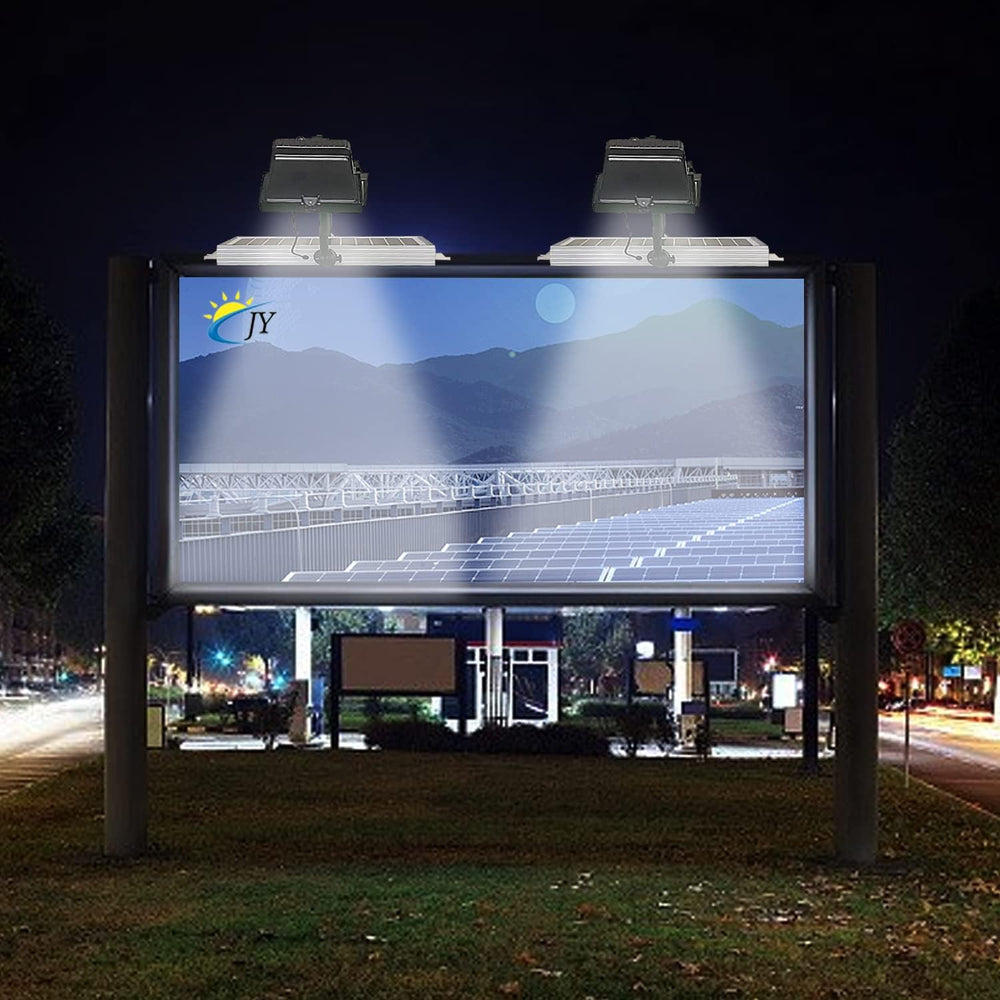 Solar Sign Lights Outdoor, 120 LED 1200 Lumen Billboard Lights, Solar Sign Li...