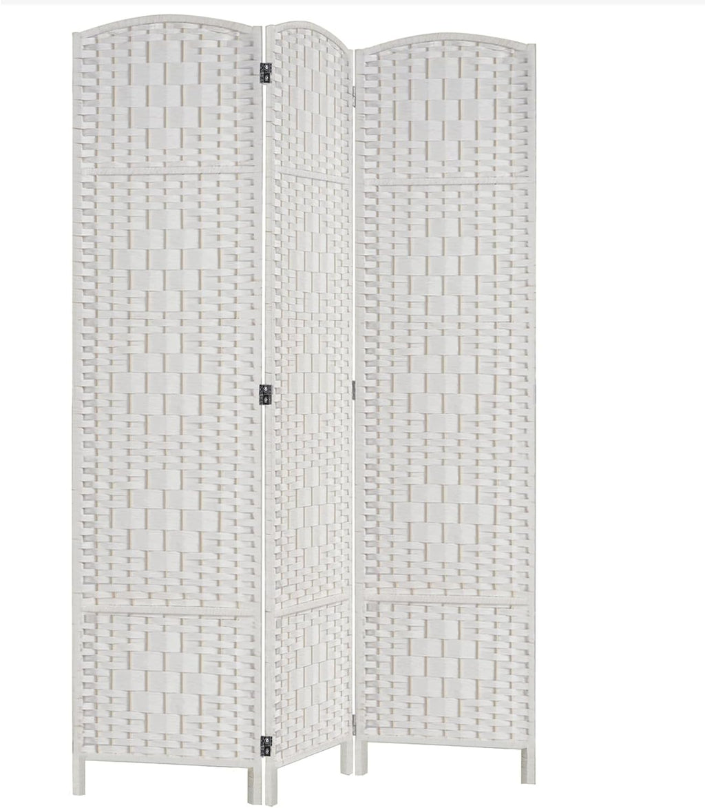 RHF Room Divider Panel,Partition Room Dividers,3Panel Privacy Screen,White