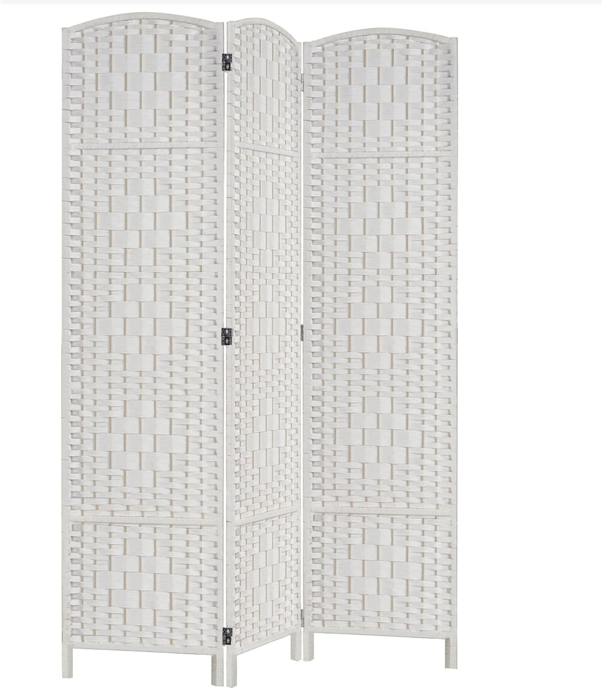 RHF Room Divider Panel,Partition Room Dividers,3Panel Privacy Screen,White