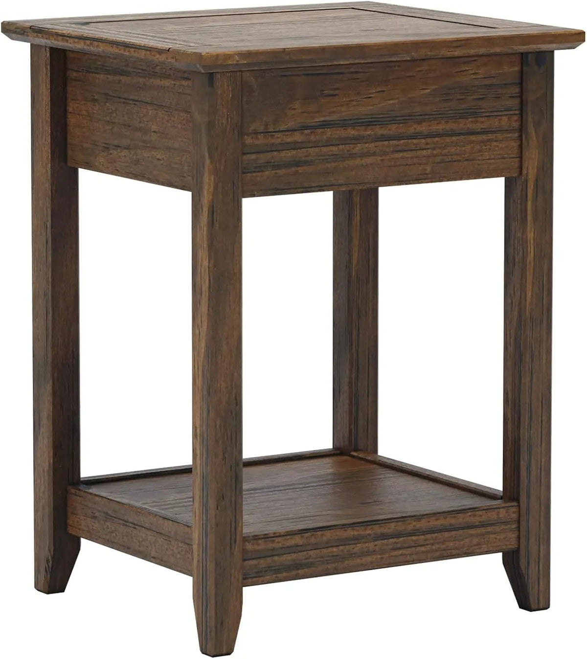 greenport end table - brushed walnut, package contents