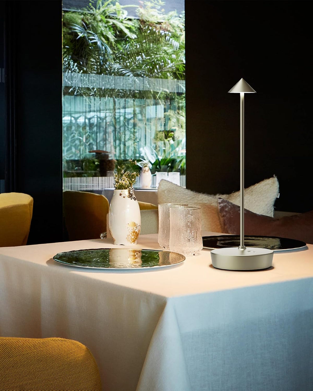LED Cordless Table Lamps Rechargeable 6000mAh Battery Operated Desk Lamp
