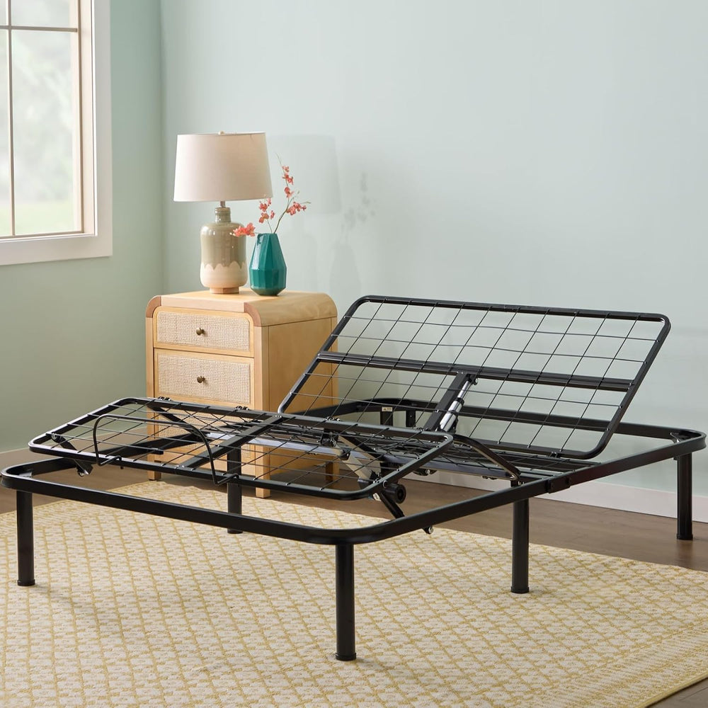 Linenspa L100 Adjustable Bed Base, Head and Foot Incline, Full Size