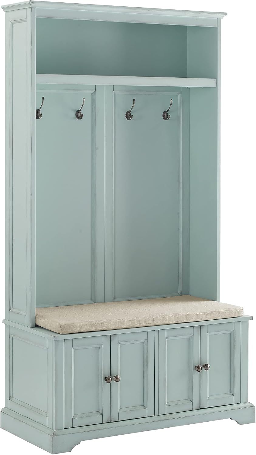 Crosley Furniture Holbrook Hall Tree, Shoe Rack Bench