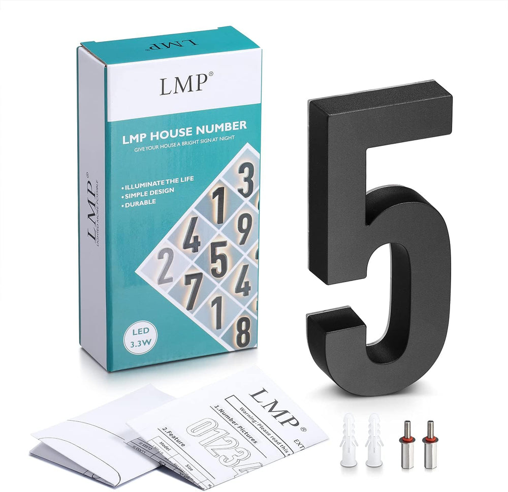 LMP 12V DC Low Voltage Led House Address Numbers