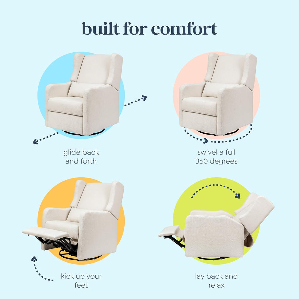 Carter's by DaVinci Arlo Recliner, Cozy Cream