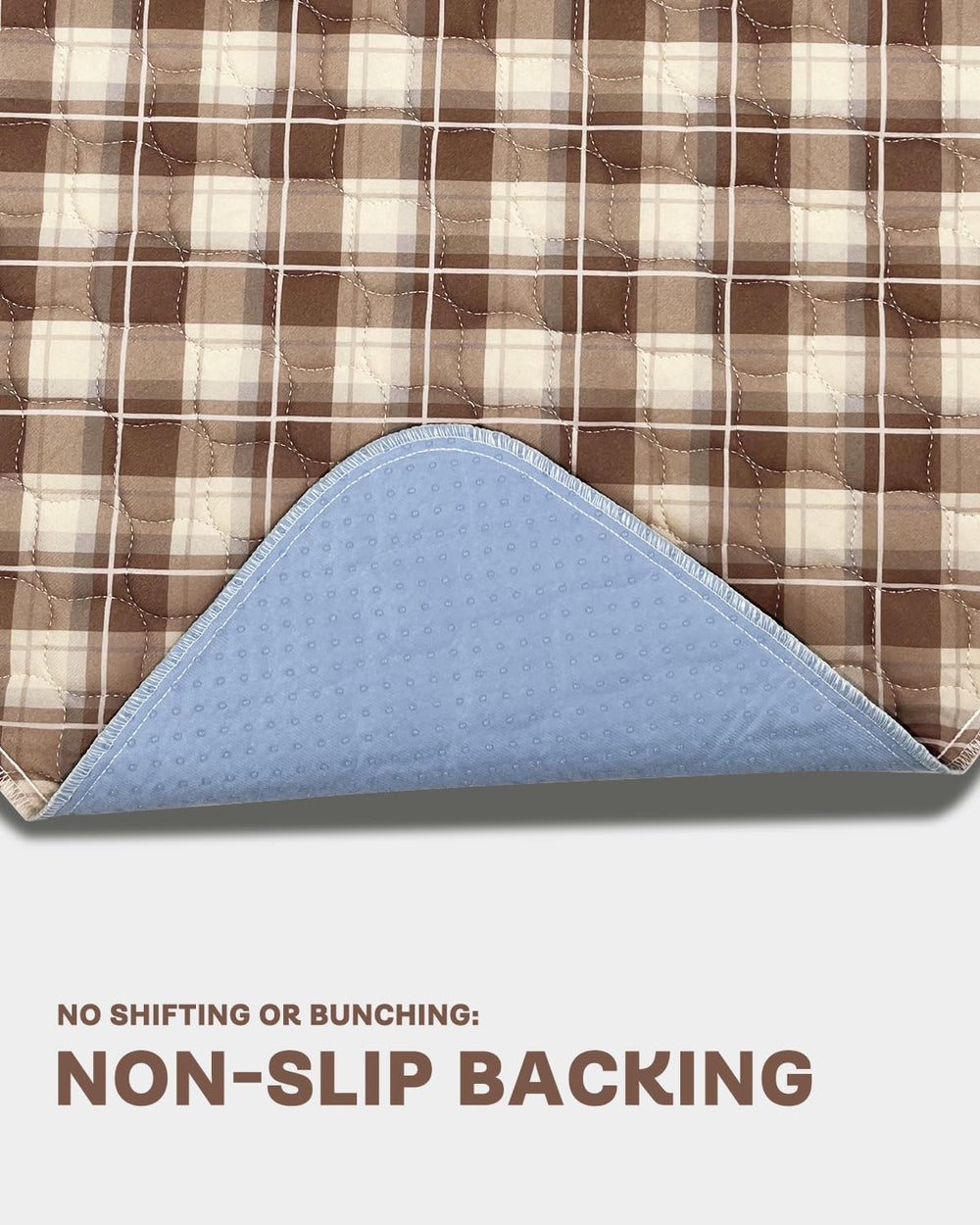 Non-Slip Bed Pads for Incontinence Washable (36" x 52"|2 Pack), Wat...