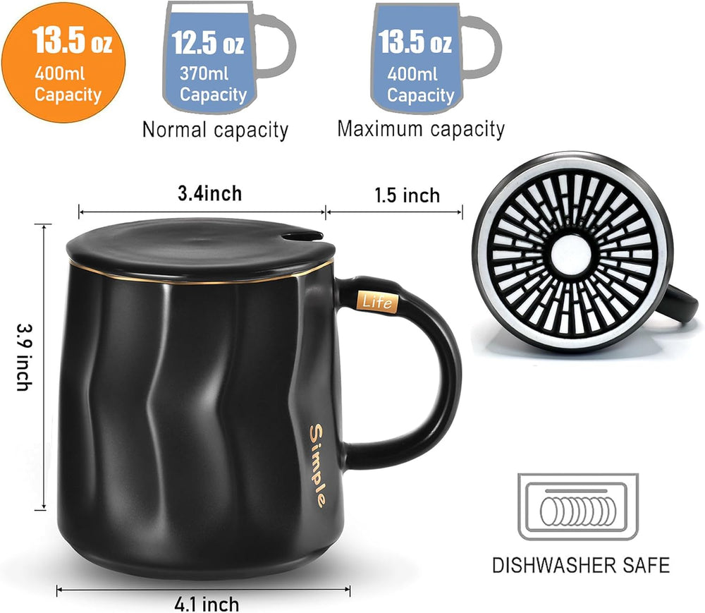 Coffee Mug Warmer Set, Smart Coffee Warmer for Desk Auto Shut Off, Cup Warmer...
