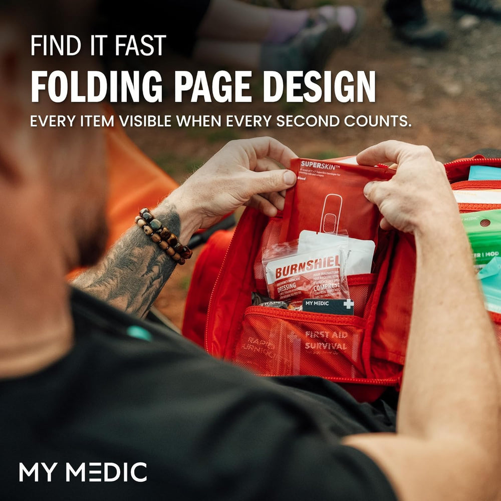 MY MEDIC MyFAK Standard IFAK First Aid Kit & Medic Kit - HSA FSA Items - ...