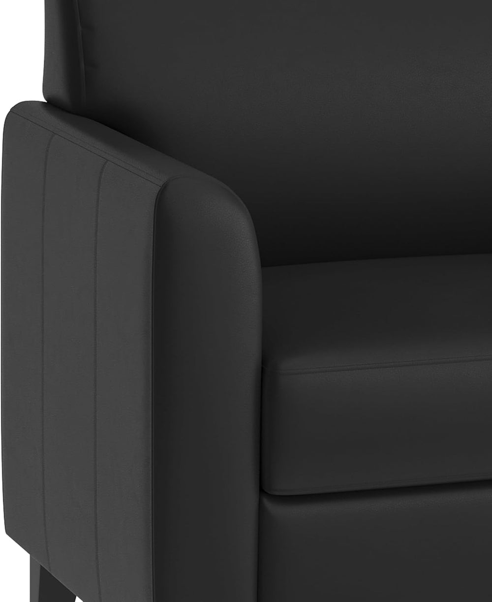 Flash Furniture Hercules LeatherSoft Chair, Black