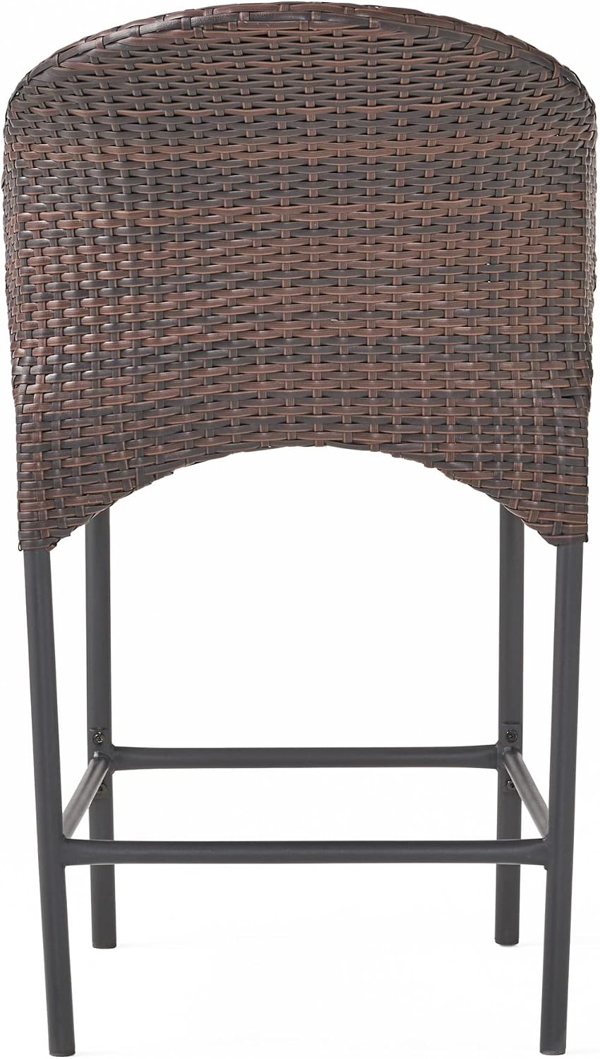 Christopher Knight Home Oyster Bay Wicker Counterstools, 4-Pcs Set, Multibrown