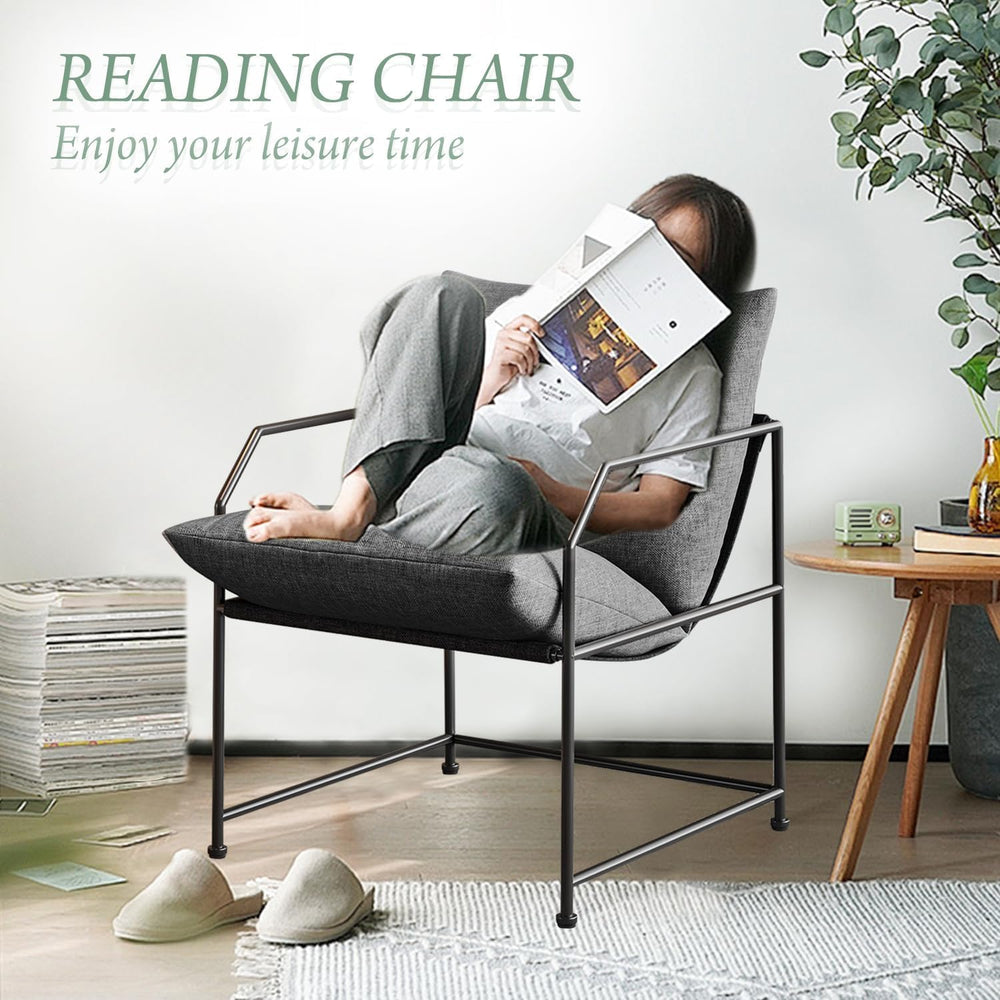 Accent Chair Living Room Chairs Comfy Reading Chair for Bedroom Upholstered L...