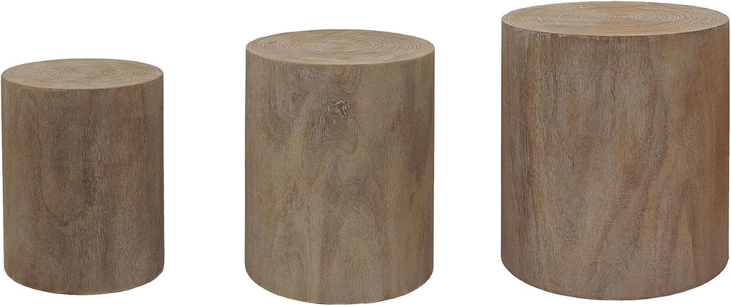 williamspace round nesting coffee table set of 3, package contents