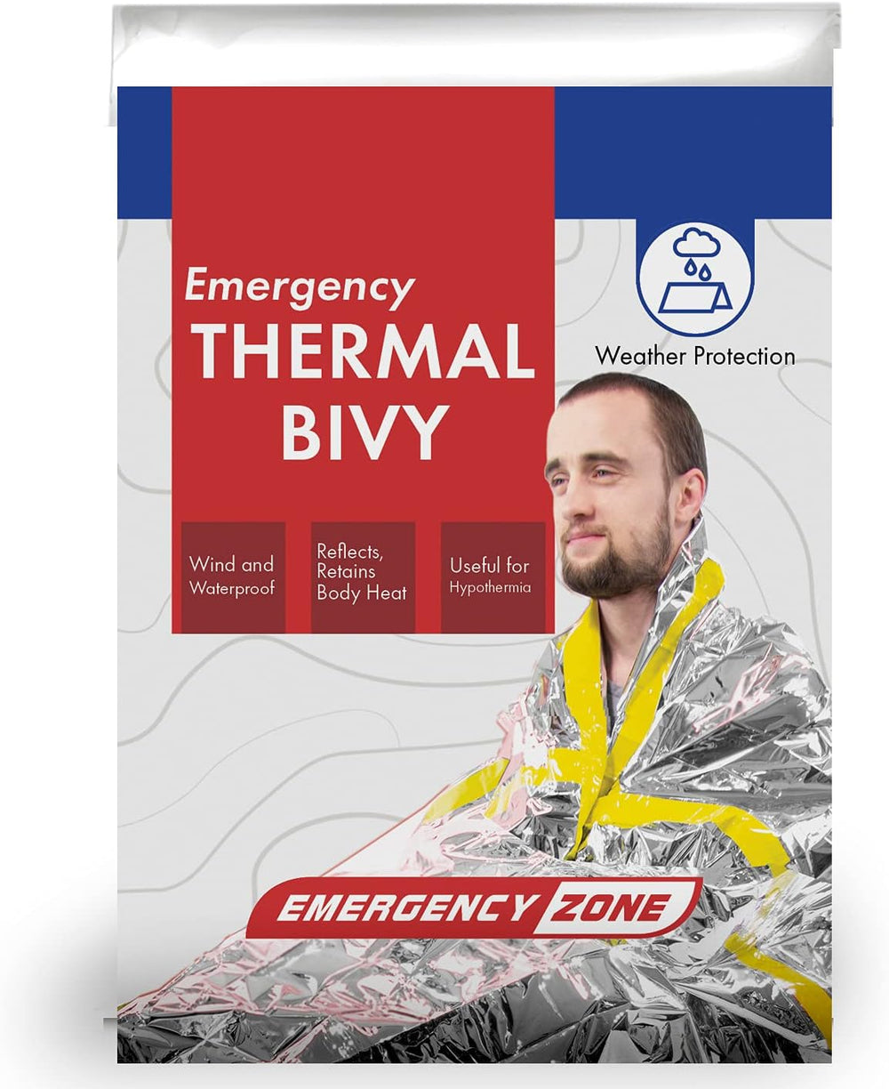 Emergency Zone Emergency Sleeping Bag, Survival Bag, 1, 5, 12, and 144 Packs ...