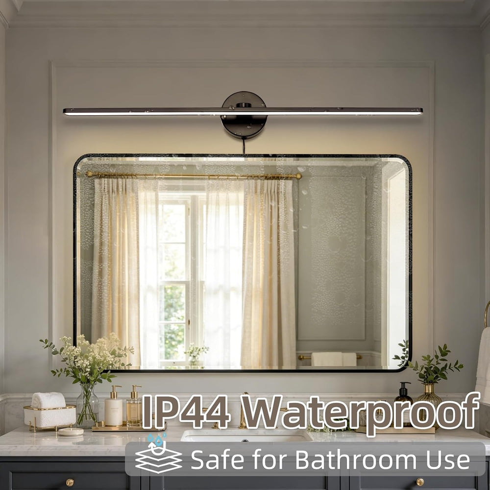 32" Plug in Bathroom Light Fixtures,Vanity Lights Bar,Picture Light
