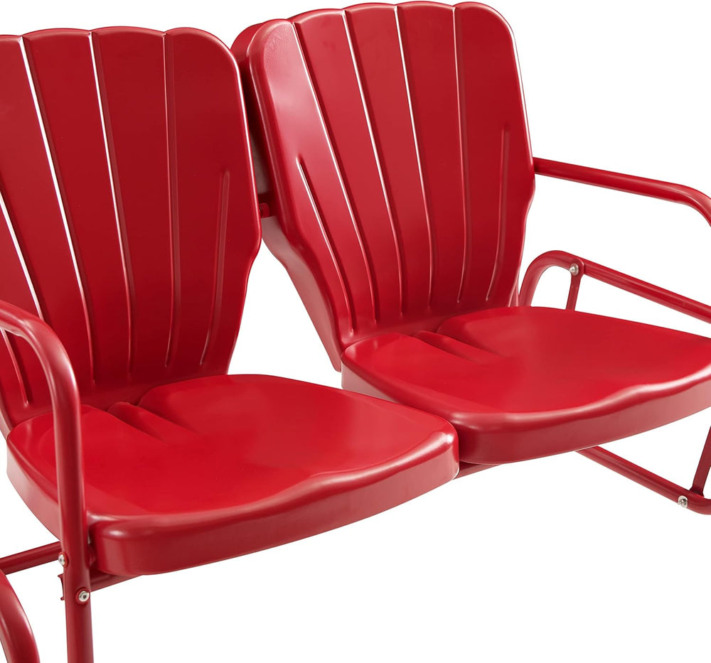 Crosley Furniture Ridgeland 4-Piece Loveseat Glider Set