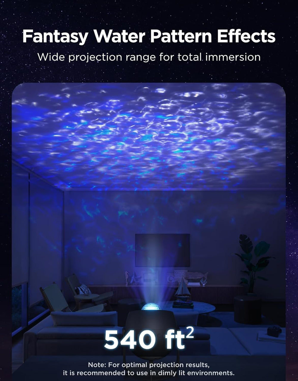 Govee Star Light Projector with Ocean Wave Ripple Effects