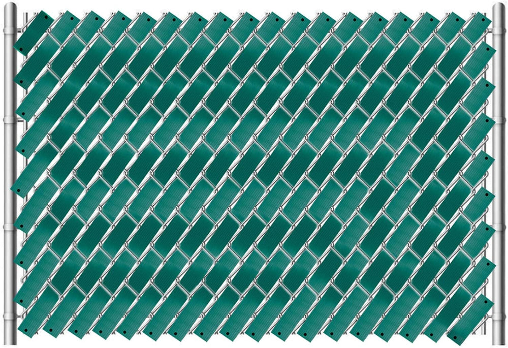 Chain Link Fence Privacy Tape, 246ft x 0.15ft Chain Link Fence Slats, Fence C...