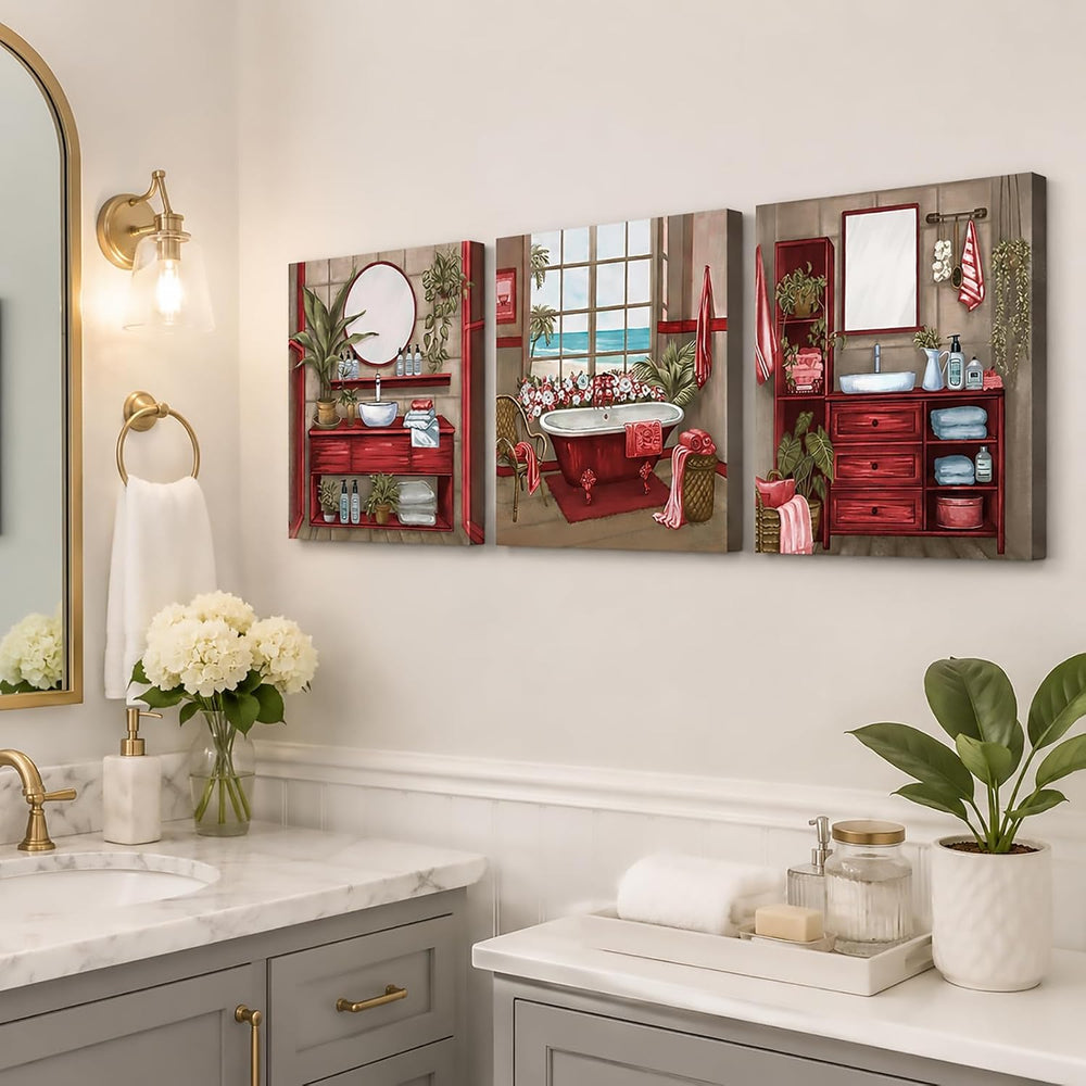 Conipit Bathroom Pictures Wall Decor Bathroom Accessories Paintings Bathtub C...