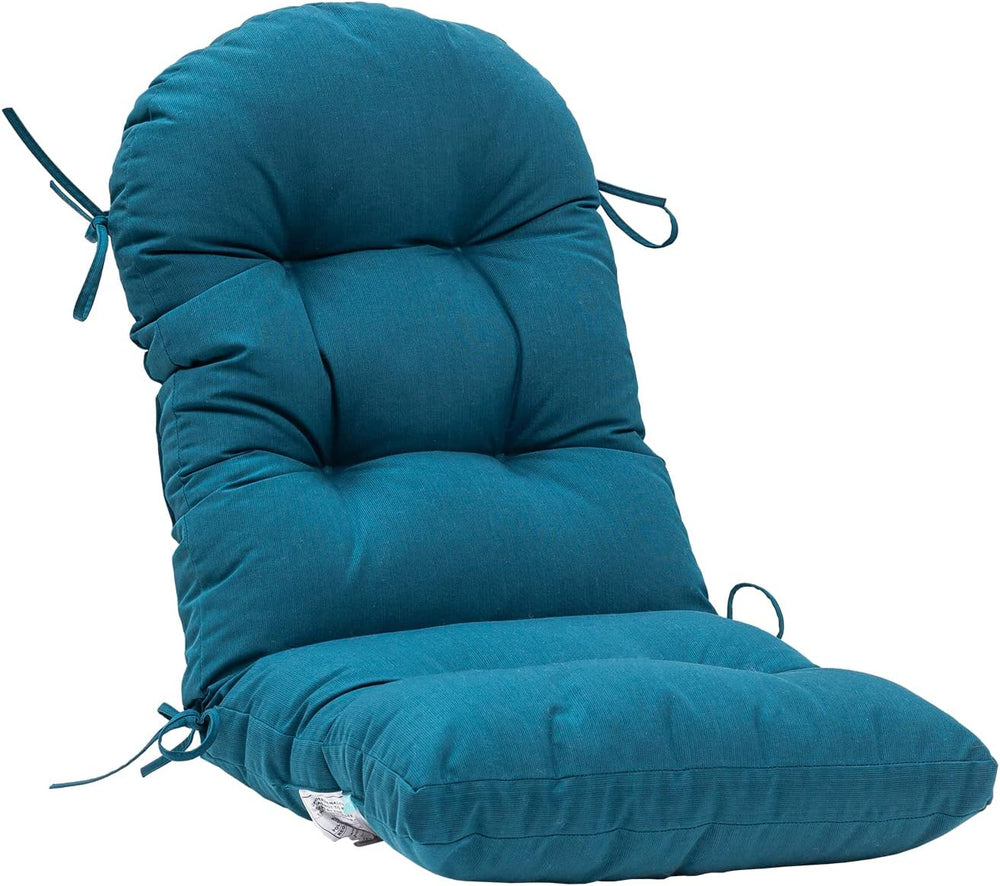 QILLOWAY Outdoor High Back Chair Cushion for Adirondack, All Weather Rocking ...