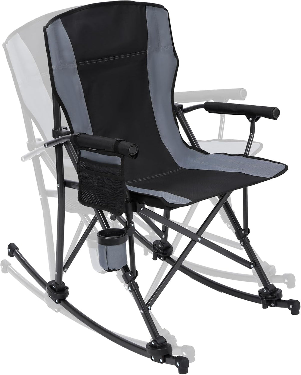 REDCAMP 2 in 1 Oversized Folding Rocking Camping Chair with Removable Rockers...