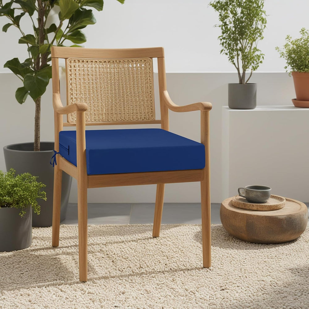 idee-home Outdoor Chair Cushions Set of 4, Waterproof Outdoor Seat Cushions